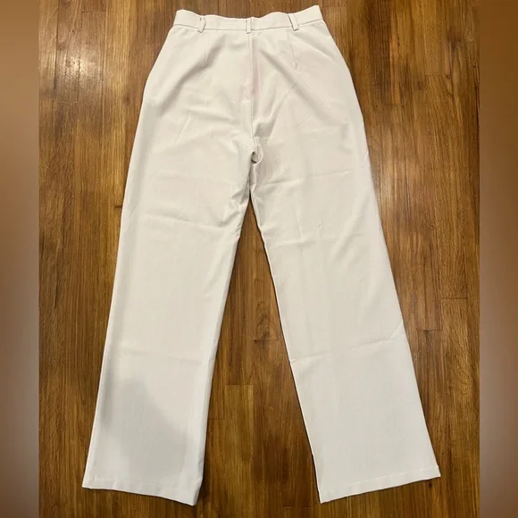 NWT Straight Leg Malcolm Taupe Trousers - size 8 - Picture 4 of 4